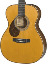 Left-handed folk guitar Martin John Mayer OMJM Left Hand - Natural antique toner