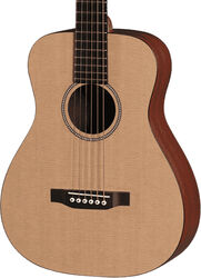 Travel acoustic guitar  Martin LXME Little Martin Left Hand +Bag - Natural satin