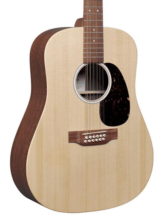 Folk guitar Martin D-X2E 12-String - Natural satin