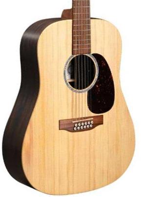 Folk guitar Martin D-X2E Brazilian 12-String - Natural