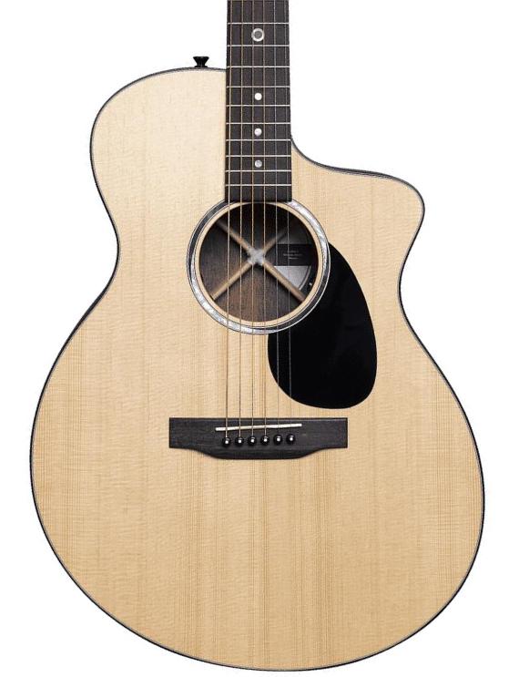 Electro acoustic guitar Martin SC-10E Koa - Natural satin