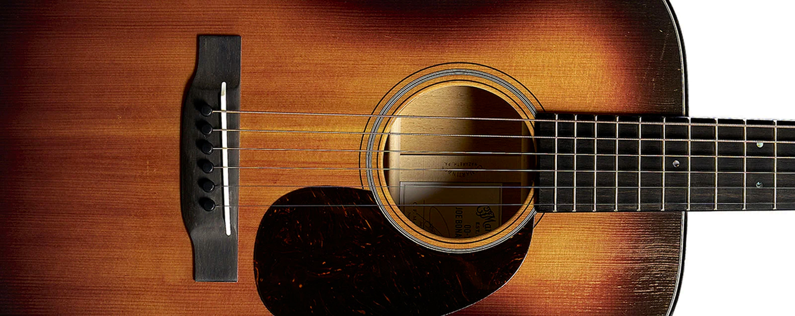 Martin Joe Bonamassa 0018 Signature Grand Concert Epicea Acajou Eb - 1937 Joe Bonamassa Sunburst - Folk guitar - Variation 2