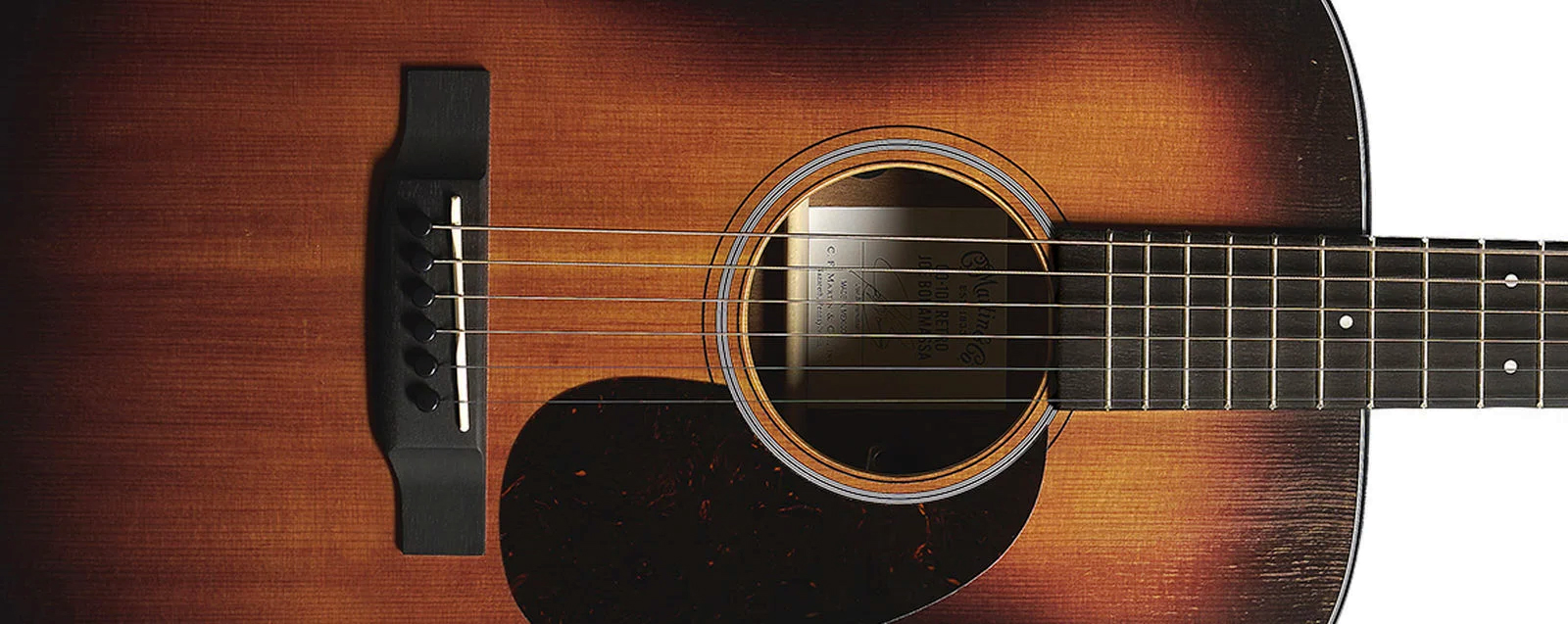 Martin Joe Bonamassa Road 0010e Retro  Signature Grand Concert Epicea Sapele Eb - 1937 Joe Bonamassa Sunburst - Folk guitar - Variation 2
