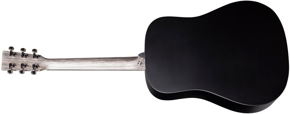 Martin Johnny Cash Dx Lh Gaucher Signature Dreadnought Hpl Ric - Black - Folk guitar - Variation 1