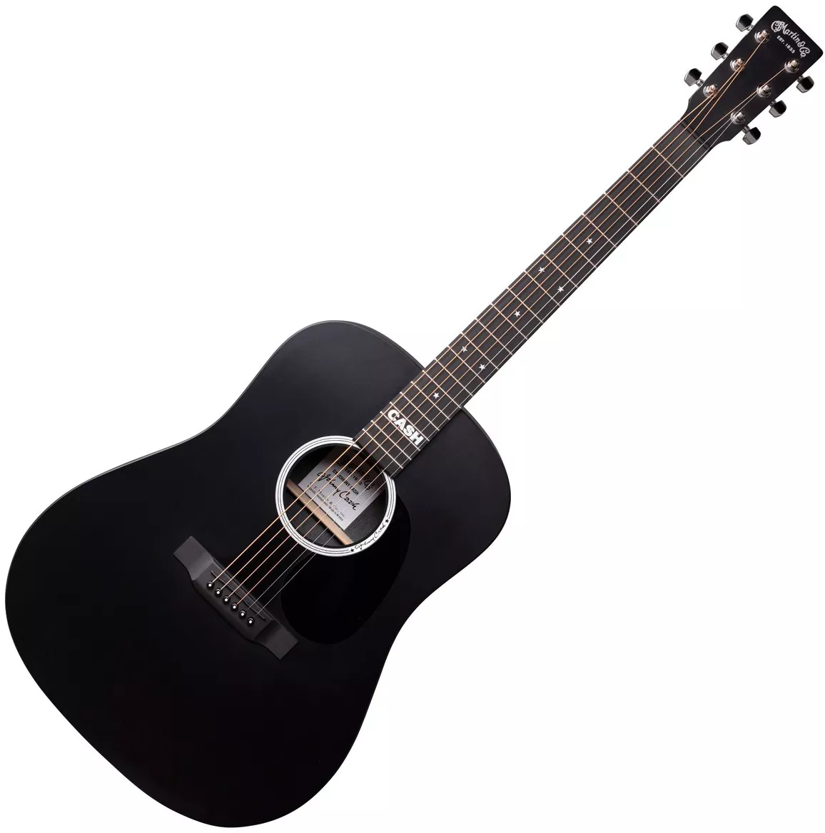 Martin Johnny Cash DX - black Electro acoustic guitar