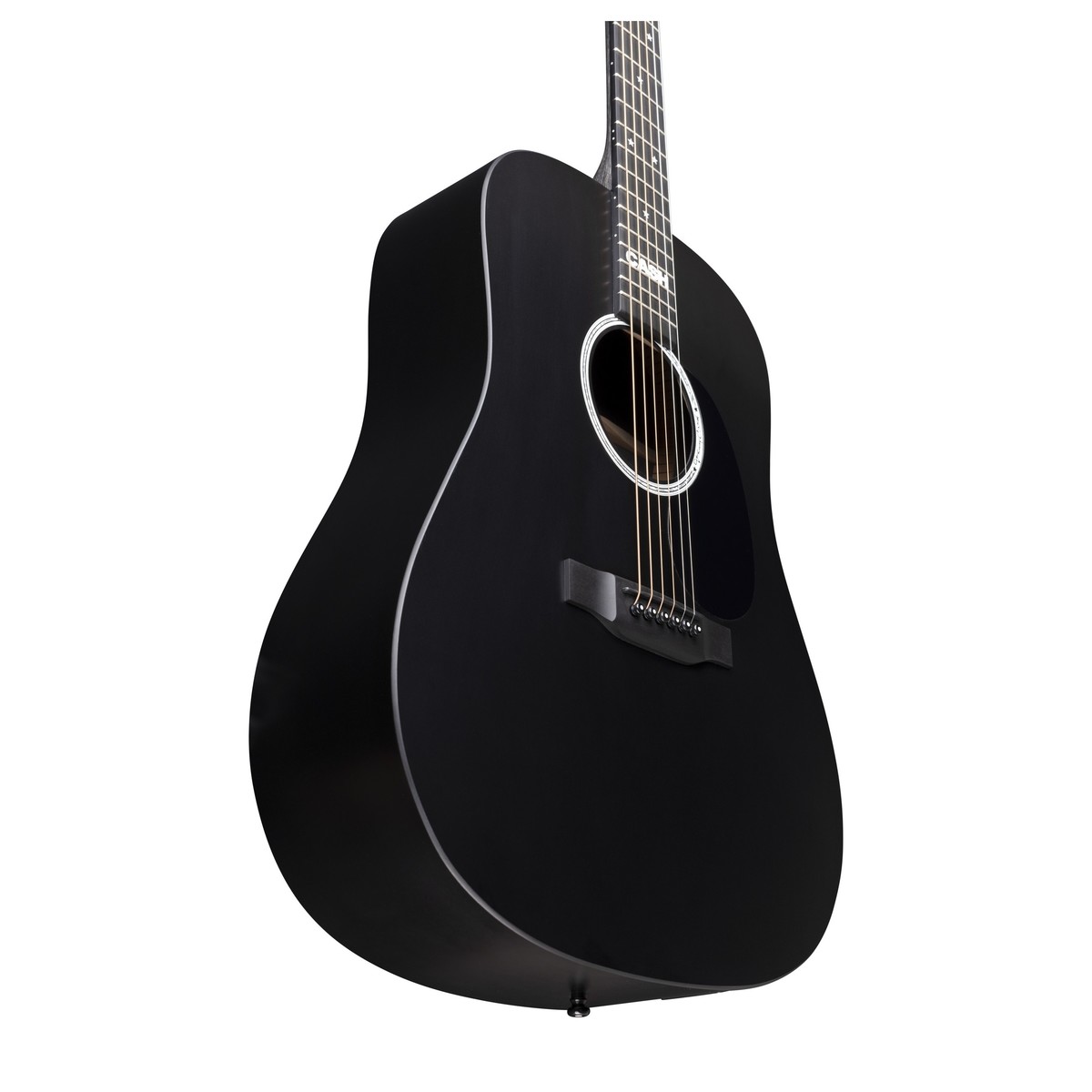 Martin Johnny Cash Dx Signature Dreadnought Hpl Ric - Black - Electro acoustic guitar - Variation 2