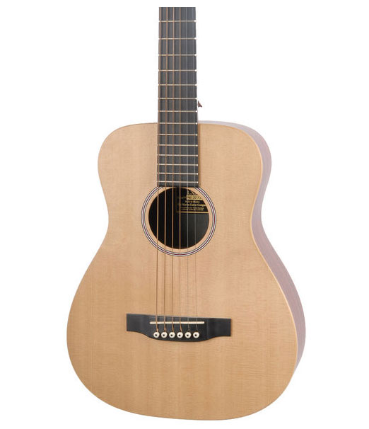 Martin Lx1 Little Martin Dreadnought Natural Satin - Travel acoustic guitar - Variation 2