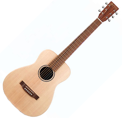 Martin Lx1 Little Martin Dreadnought Natural Satin - Travel acoustic guitar - Variation 5