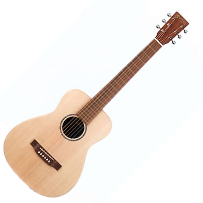 Martin Lx1e Little Martin Naturel Satin - Travel acoustic guitar - Variation 4