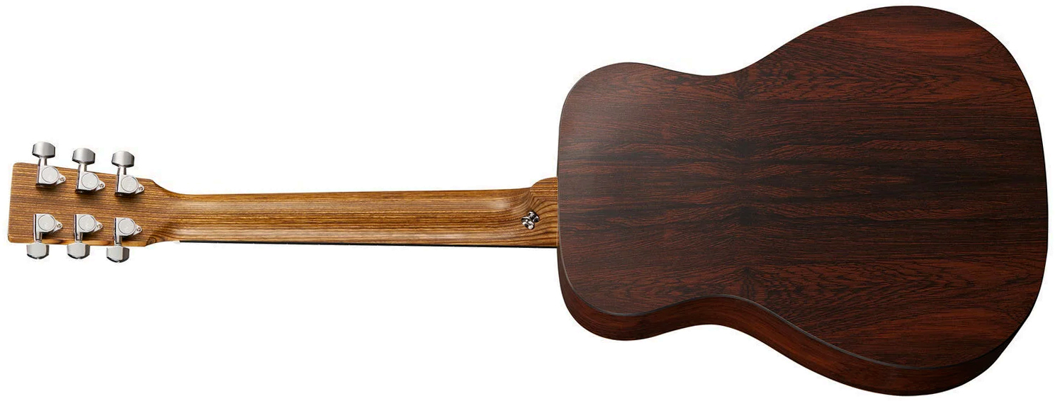 Martin Lx2 Life Is Good Little Martin Dreadnought Mini Shsc Epicea Palissandre Hpl Ric - Natural Satin - Folk guitar - Variation 1