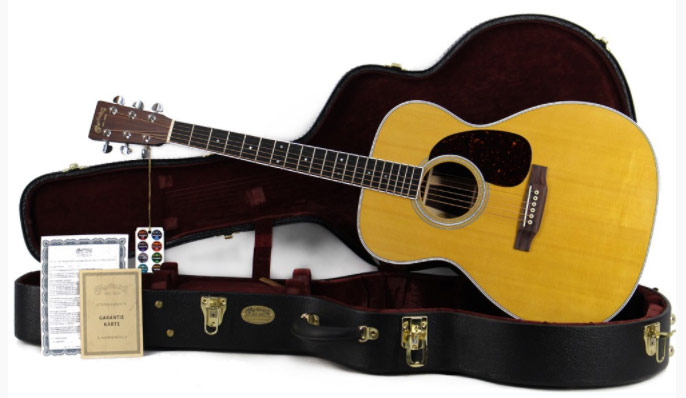 Martin M-36 Standard R-eimagined 0000 Epicea Palissandre Eb - Natural Aged Toner - Acoustic guitar & electro - Variation 5