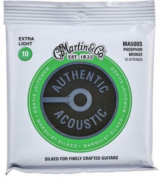 Martin MA500S Acoustic Guitar 12String Set Authentic Silked 92/8