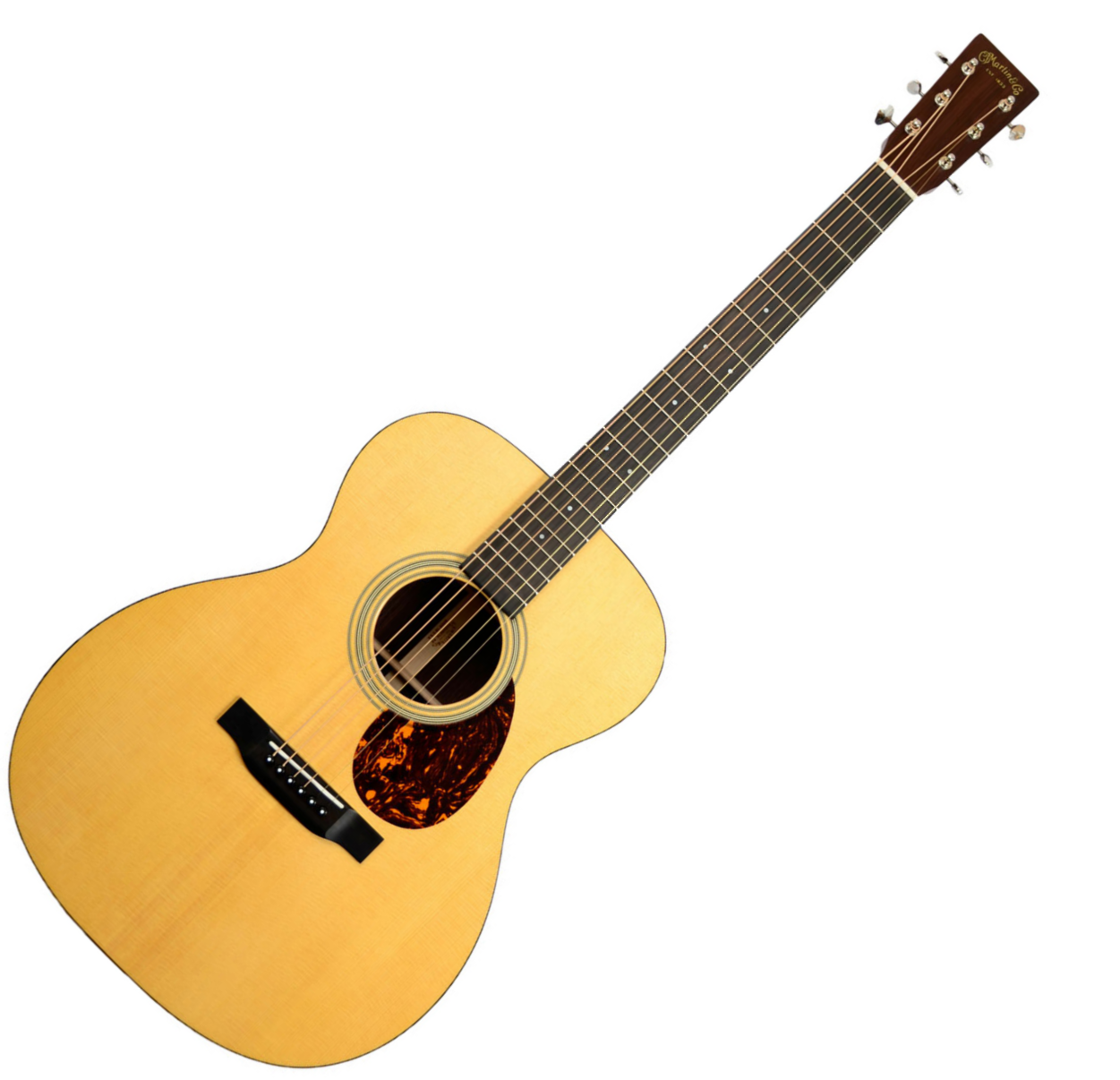 Martin Om-21 Standard Re-imagined Orchestra Model Epicea Palissandre Eb - Natural Aging Toner - Acoustic guitar & electro - Variation 4