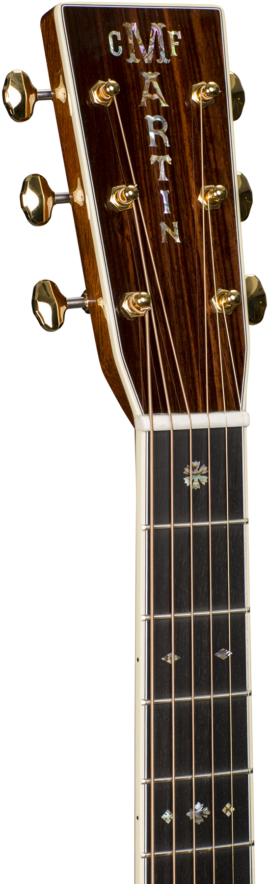 Martin Om-42 Lh Standard Re-imagined Orchestra Model Gaucher Epicea Palissandre Eb - Natural Aging Toner - Acoustic guitar & electro - Variation 4