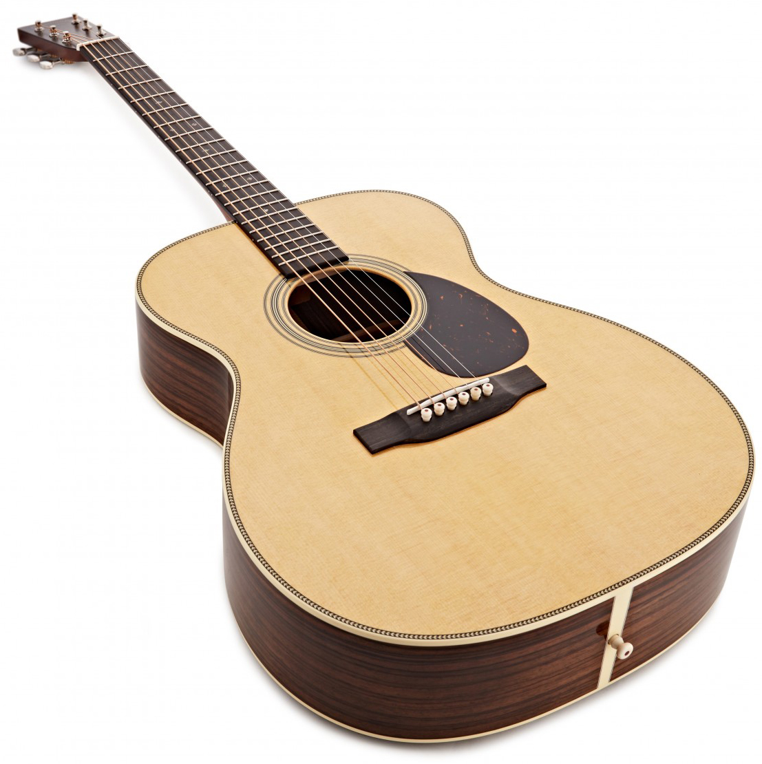 Martin Om28e Lr Baggs Standard Golden Era Orchestra Model Epicea Palissandre Eb - Gloss Natural - Folk guitar - Variation 2