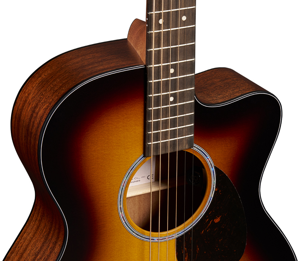 Martin Omc-10e Modern Burst Road Om Cw Epicea Sapele Eb - 1935 Sunburst - Folk guitar - Variation 2