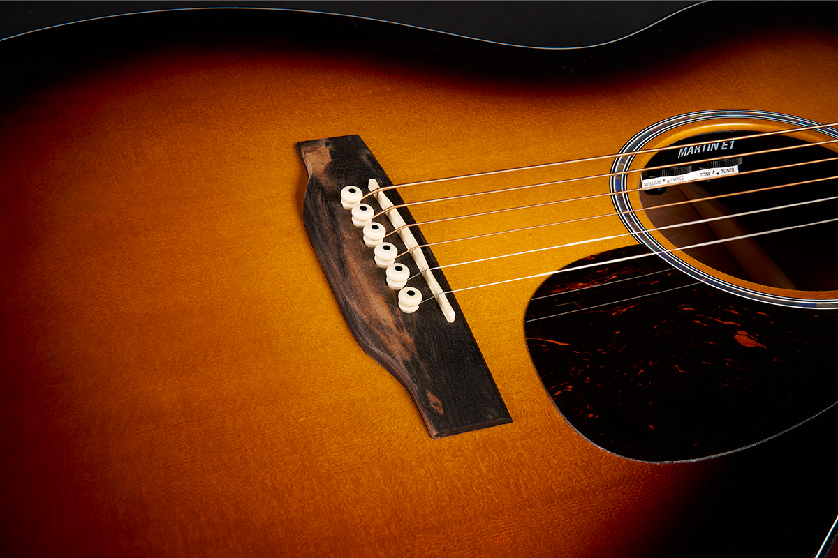 Martin Omc-10e Modern Burst Road Om Cw Epicea Sapele Eb - 1935 Sunburst - Folk guitar - Variation 3