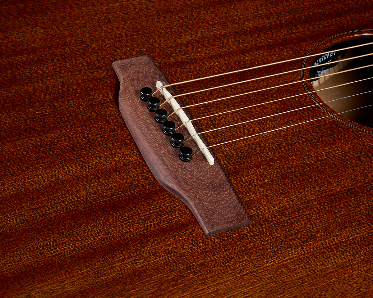 Martin Sc10e Modern Sapele Road S Om Tout Sapele Eb - Dark Mahogany - Folk guitar - Variation 3