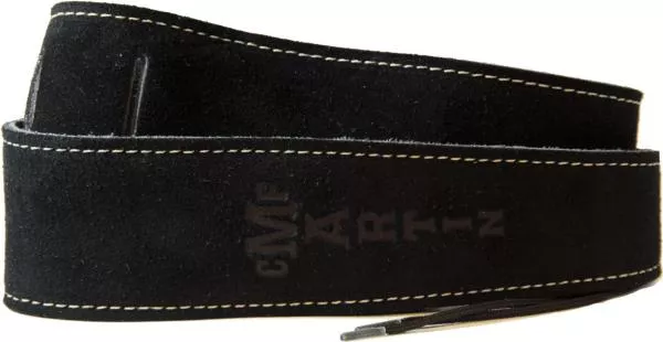 Guitar strap Martin 2.5inc. Suede Strap 18A0016 - Black