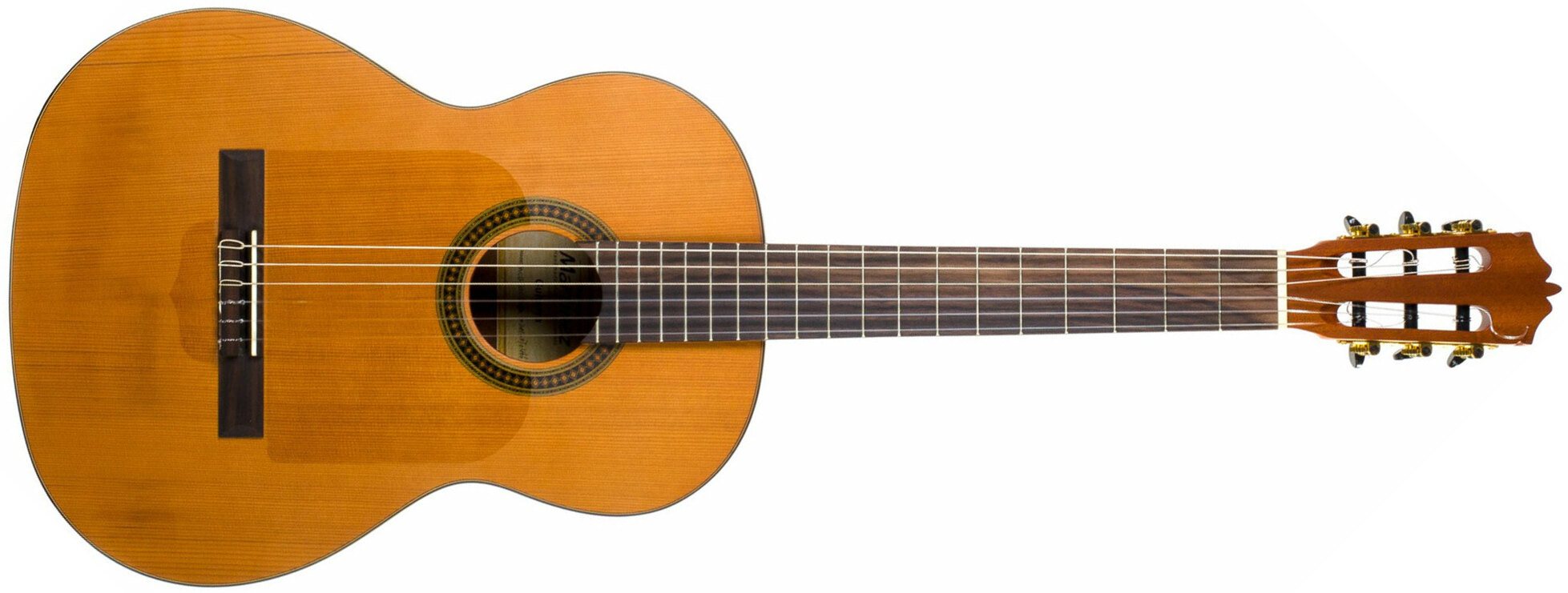 Martinez Mc-35c Cedre Sapele Rw - Natural Satin - Classical guitar 4/4 size - Main picture