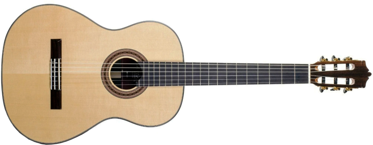 Martinez Mc58s Standard 4/4 Epicea Palissandre Rw - Natural - Classical guitar 4/4 size - Main picture