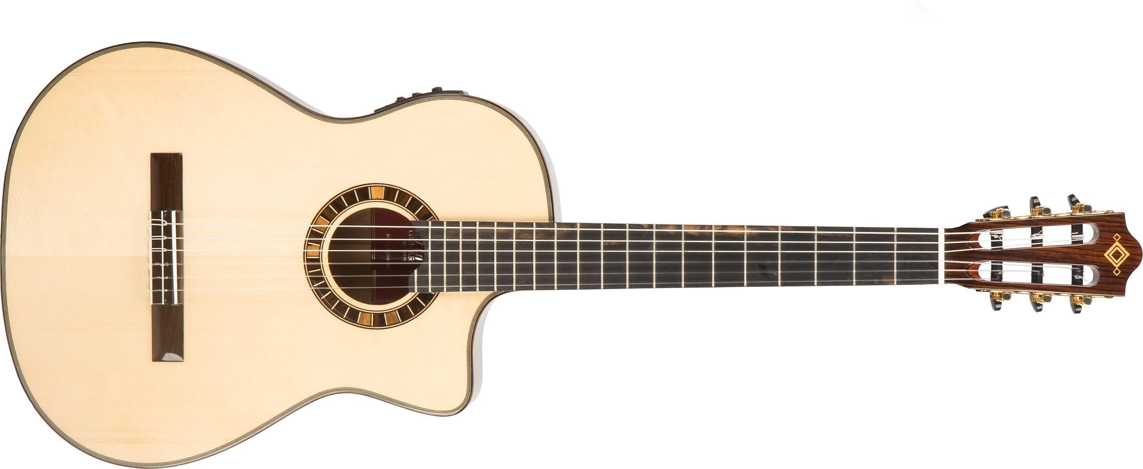 Martinez Crossover MP12 ST Bag natural Classical guitar 4 4 size