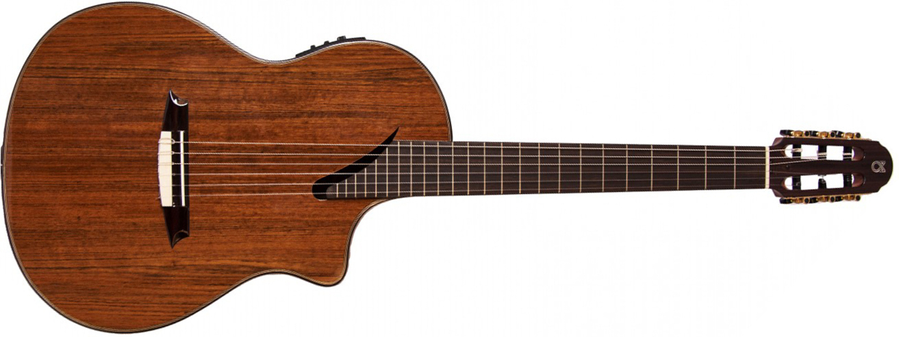 Martinez Ms-14 Opre Performer Cw Epicea Ovangkol Rw + Housse - Natural - Folk guitar - Main picture