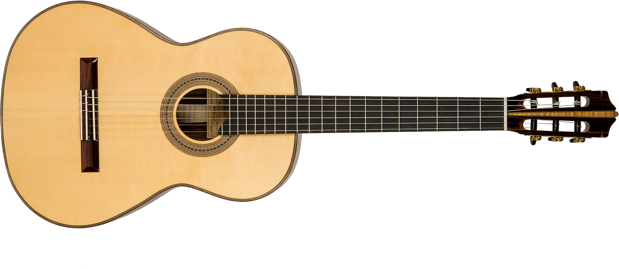 Martinez Munich Spruce Professionnal 4/4 Epicea Palissandre Rw +etui - Natural - Classical guitar 4/4 size - Main picture