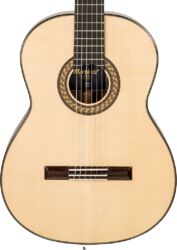 Classical guitar 4/4 size Martinez Madrid S French Polish - Natural