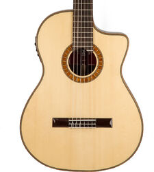 Classical guitar 4/4 size Martinez Crossover MP12-RS +Bag - Natural