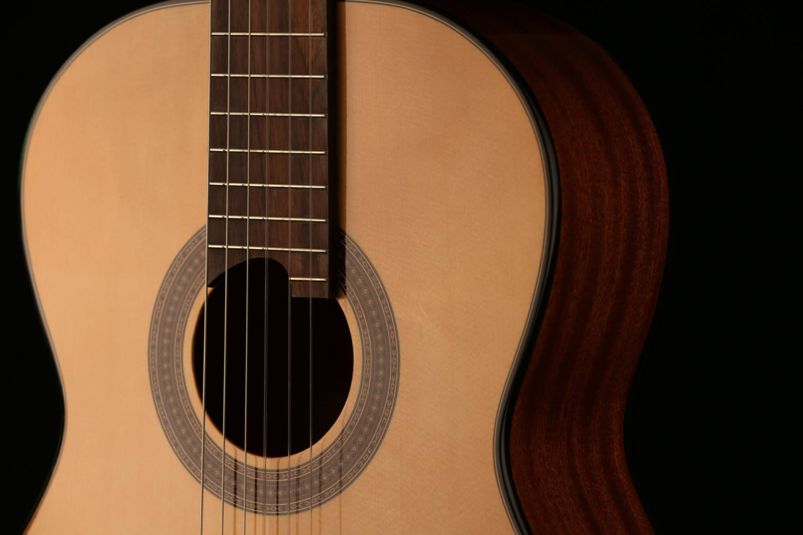 Martinez Mc48c Standard 4/4 Cedre Acajou Rw - Natural - Classical guitar 4/4 size - Variation 1