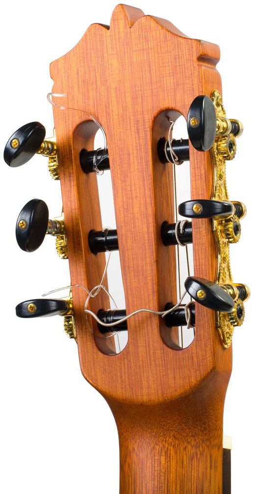 Martinez Mc-35c Cedre Sapele Rw - Natural Satin - Classical guitar 4/4 size - Variation 3