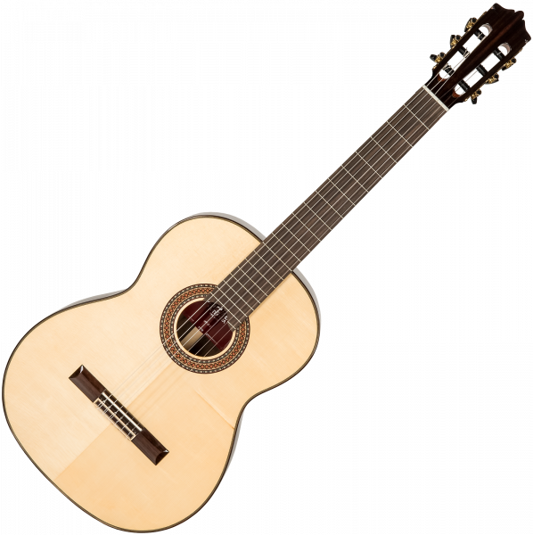 Buskruit meditatie grijs Martinez Crossover MP14-MH +Bag - natural Classical guitar 4/4 size