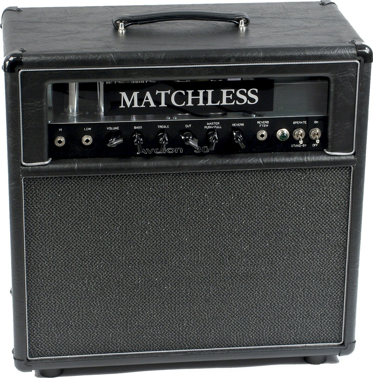 Matchless Avalon 30 112 Reverb 1x12 30w Black/silver - Electric guitar combo amp - Main picture
