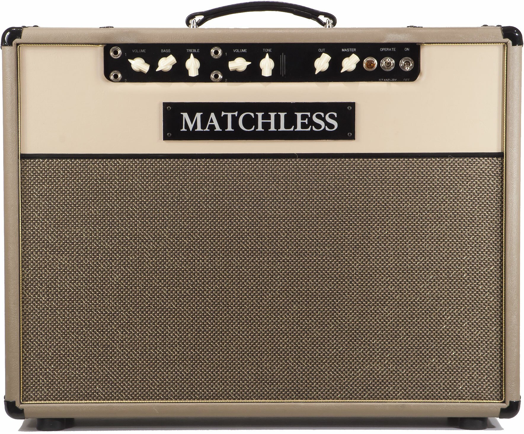 Matchless Dc-30 30w 2x12 Cappuccino/gold - Electric guitar combo amp - Main picture