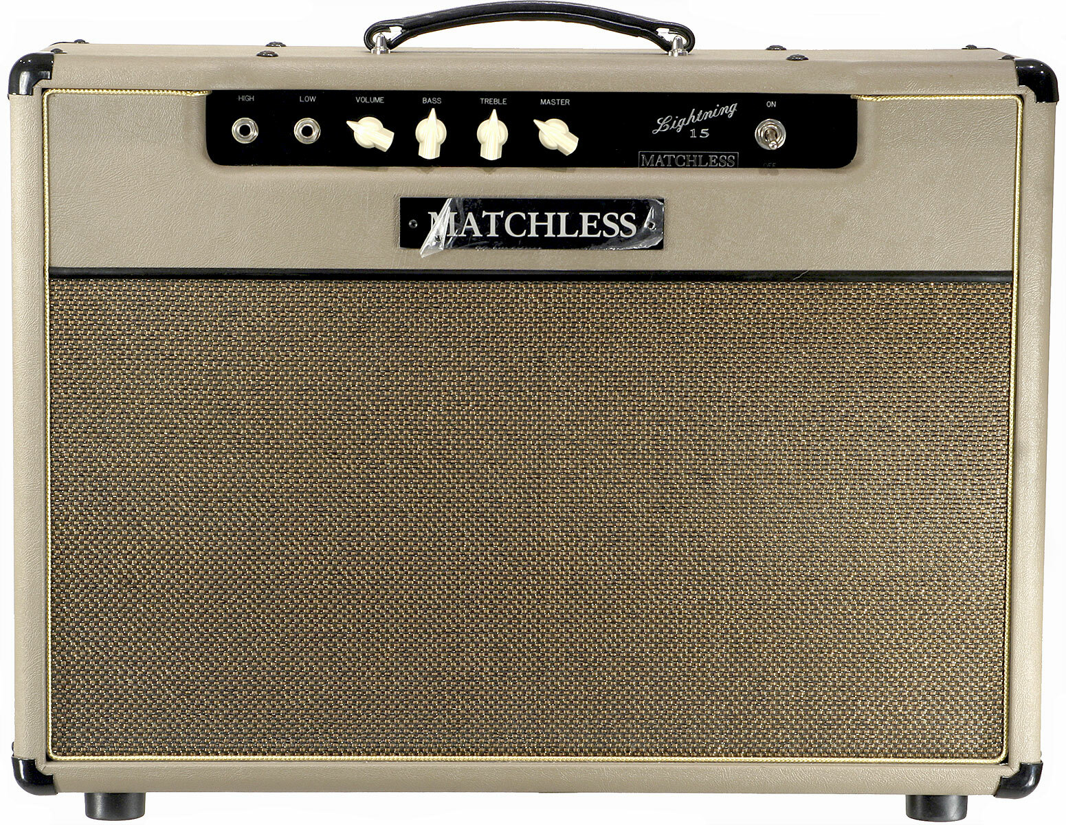Matchless Lightning 15 112 15w 1x12 Cappucino/gold - Electric guitar combo amp - Main picture