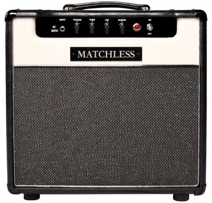 Matchless SC Mini - Black/Light Gray/Silver Electric guitar combo amp