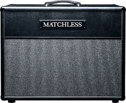 Electric guitar amp cabinet Matchless 2X12 BLACK