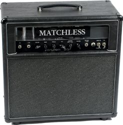 Electric guitar combo amp Matchless Avalon 30 112 Reverb - Black/Silver
