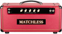 Electric guitar amp head Matchless Clubman 35 Head - Red/Silver