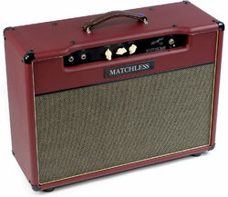 Electric guitar combo amp Matchless Spitfire 15 112 - Burgundy/Gold