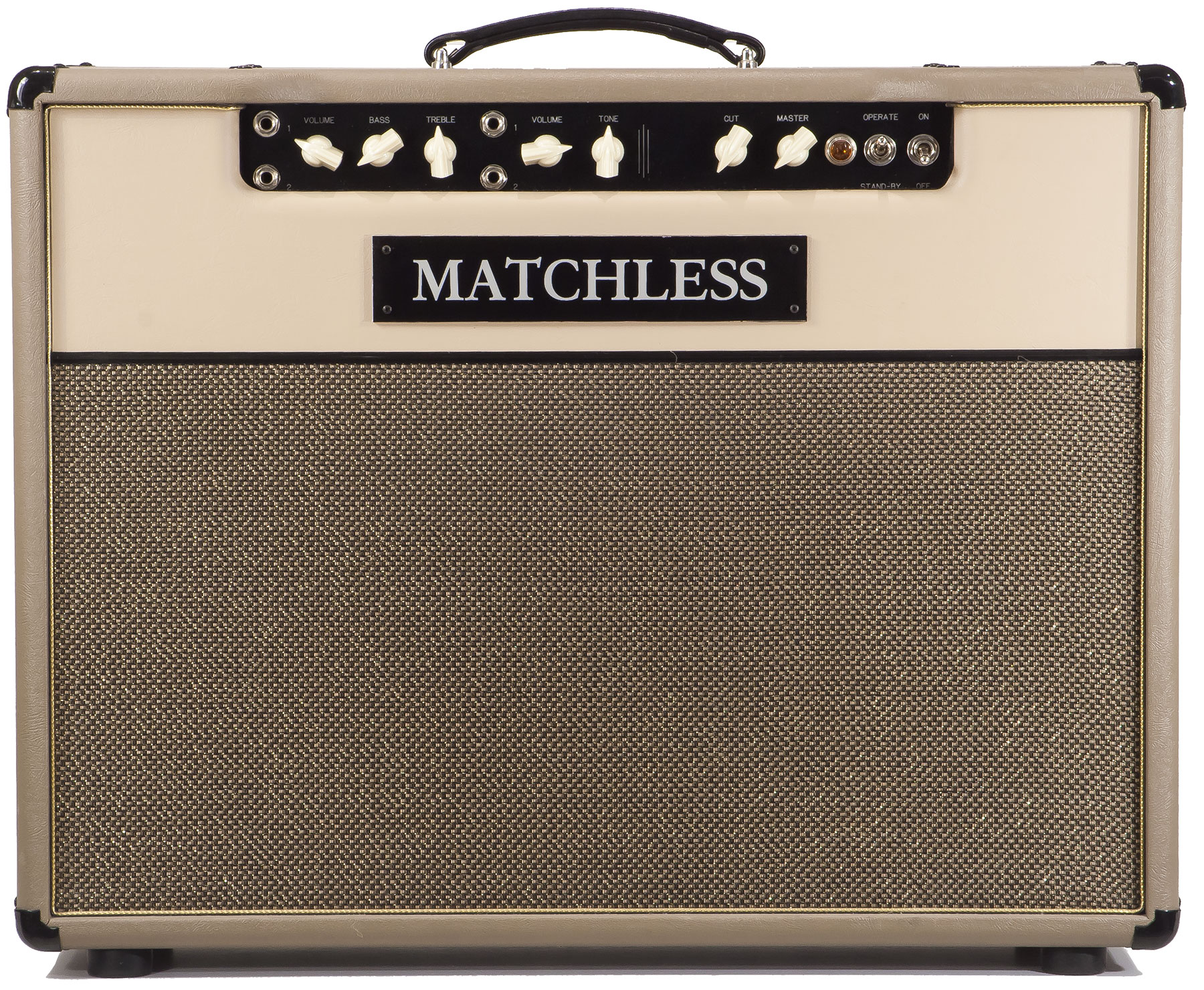 Matchless Dc-30 30w 2x12 Cappuccino/gold - Electric guitar combo amp - Variation 1