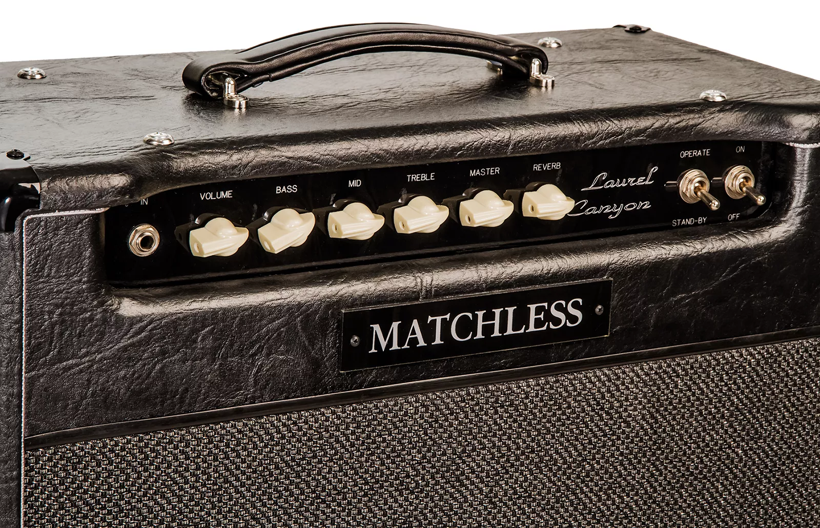 Matchless Laurel Canyon 1x12 w/ Reverb - Black/Silver Electric 