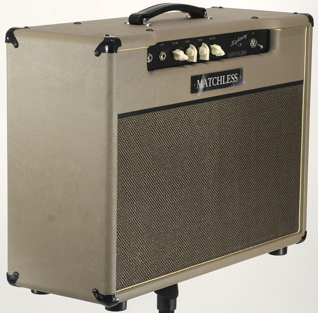 Matchless Lightning 15 112 15w 1x12 Cappucino/gold - Electric guitar combo amp - Variation 3