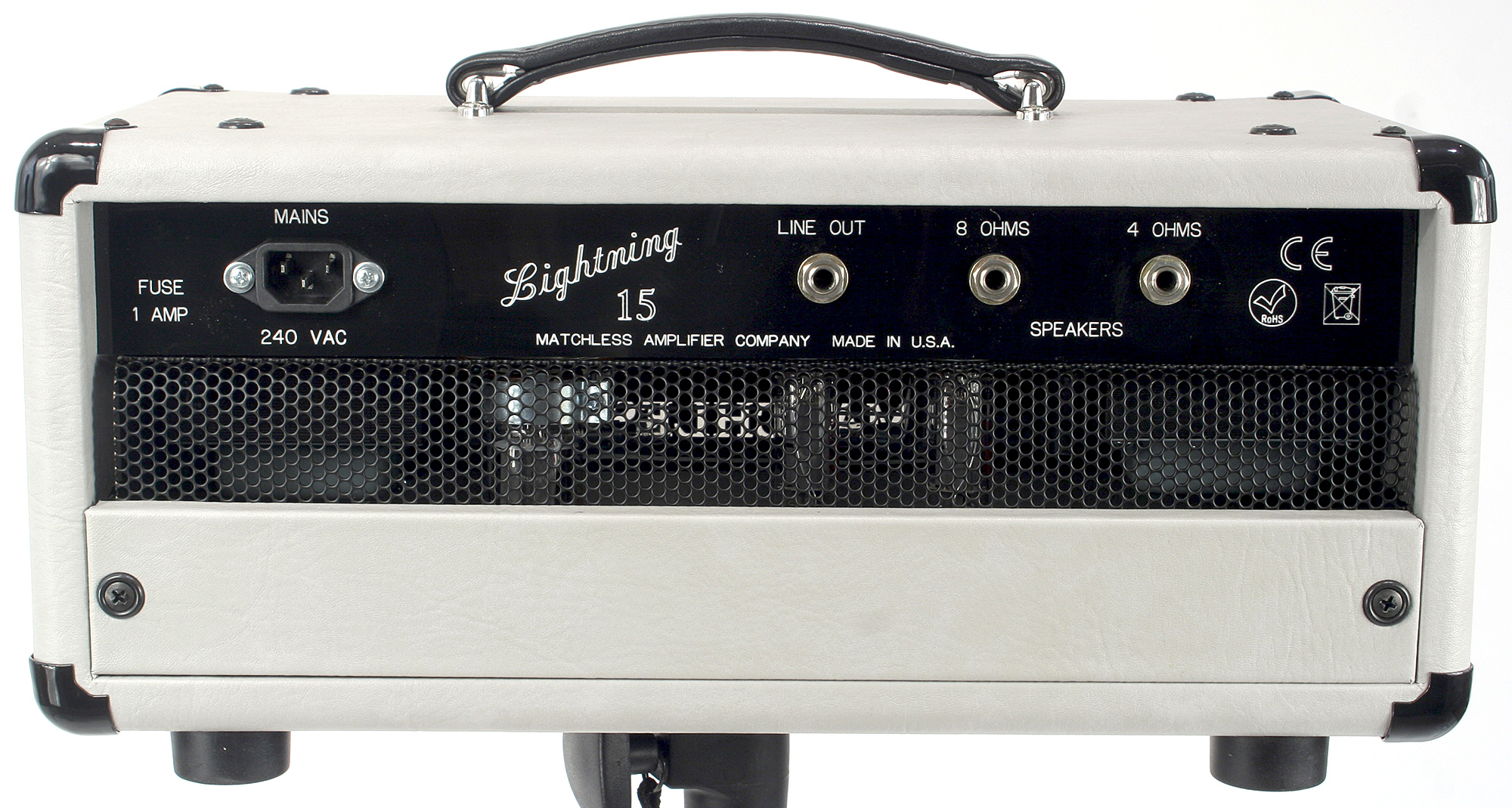 Matchless Lightning 15 Head 15w Light Gray - Electric guitar amp head - Variation 1
