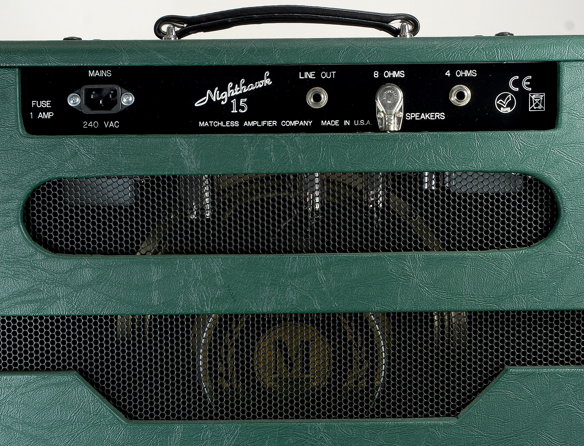 Matchless Nighthawk 112 15w 1x12 Green Silver - Electric guitar combo amp - Variation 4