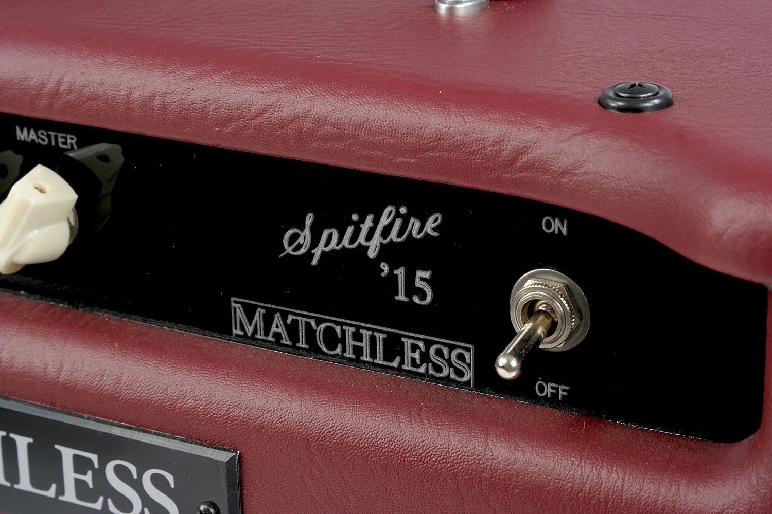 Matchless Spitfire 15 112 Reverb 15w 1x12 Burgundy/gold - Electric guitar combo amp - Variation 2