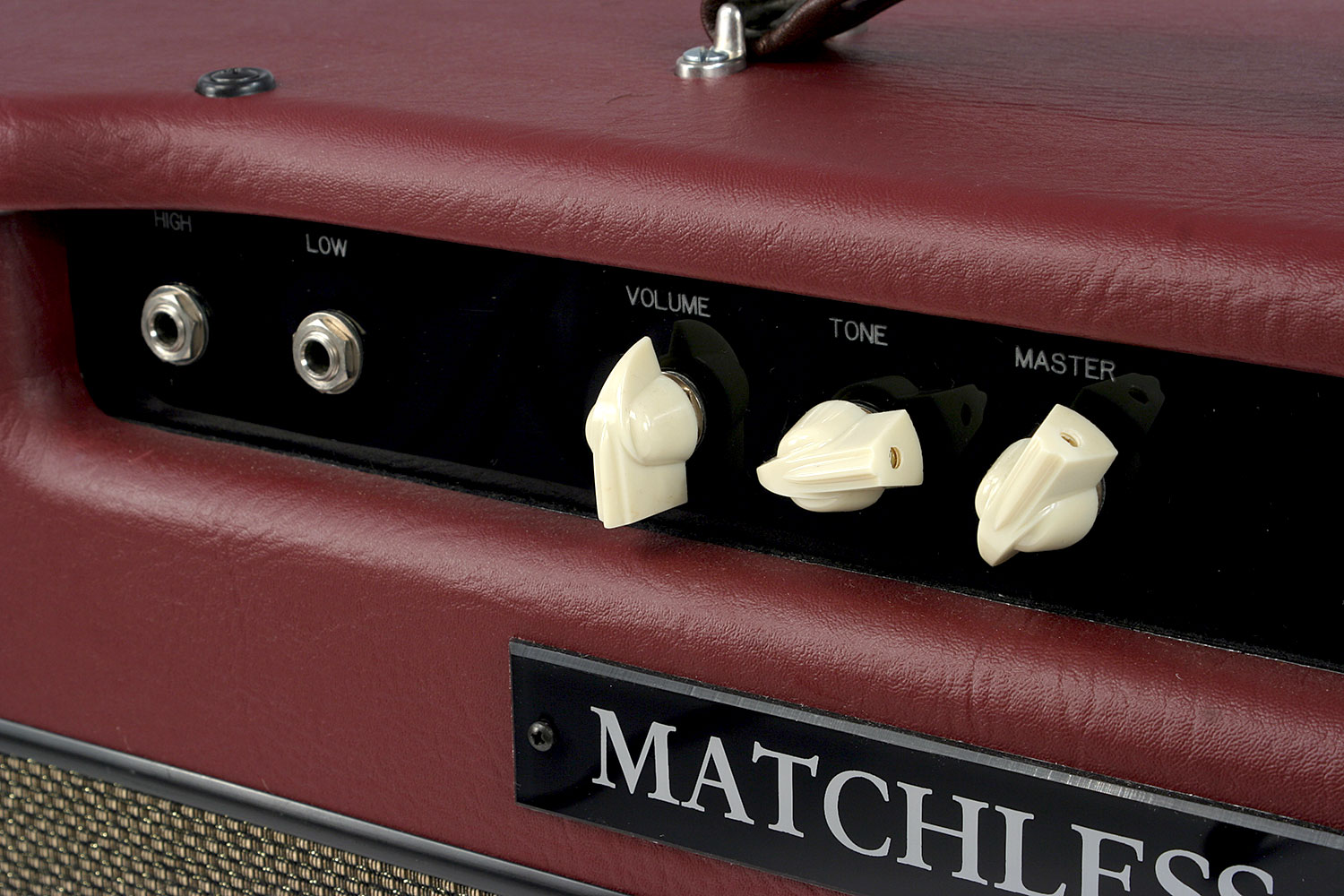 Matchless Spitfire 15 112 Reverb 15w 1x12 Burgundy/gold - Electric guitar combo amp - Variation 3