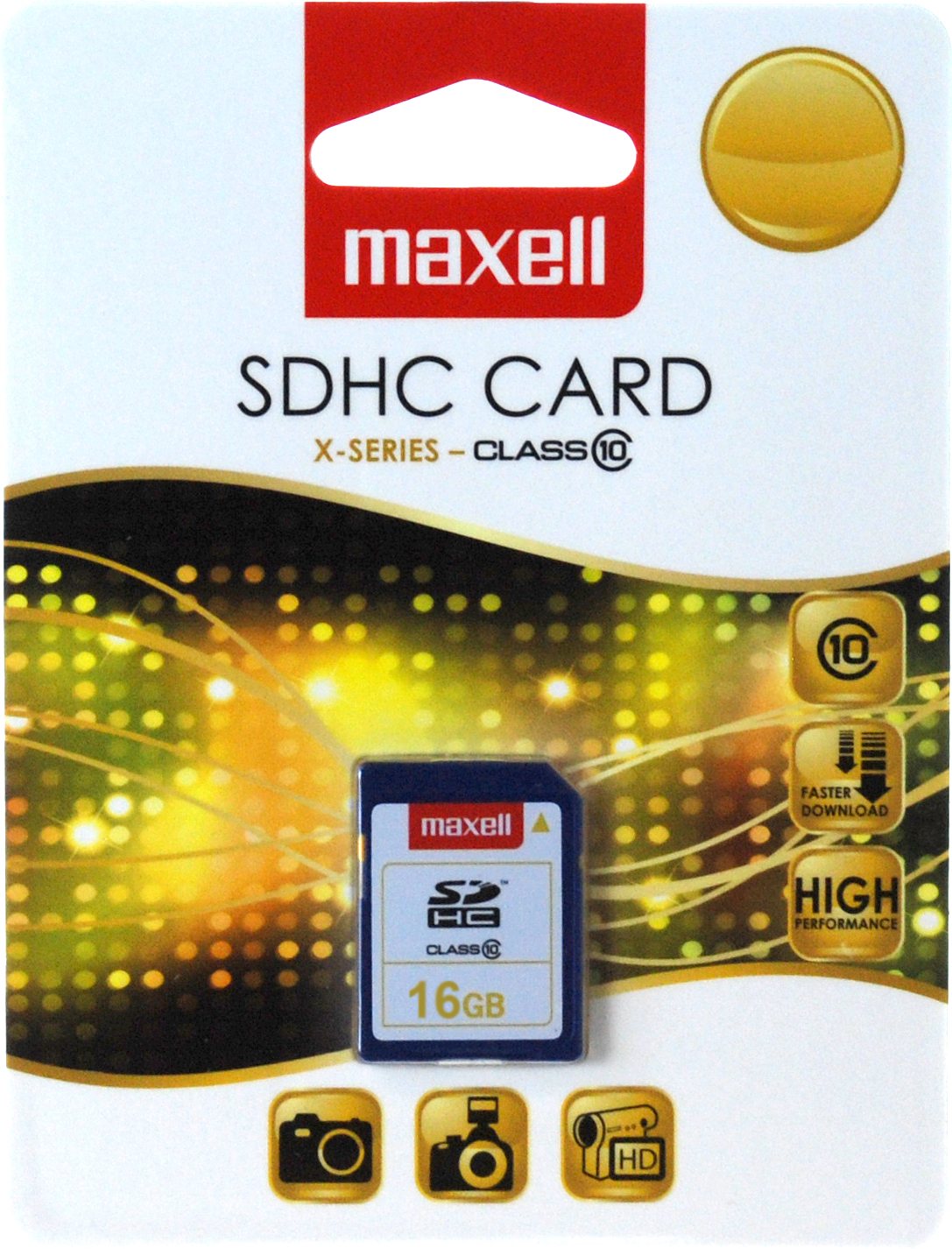 Maxell Sdhc 16gb Class 10 -  - Main picture