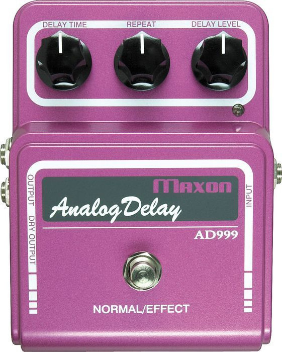 Maxon Ad-999 Analog Delay - Reverb, delay & echo effect pedal - Main picture